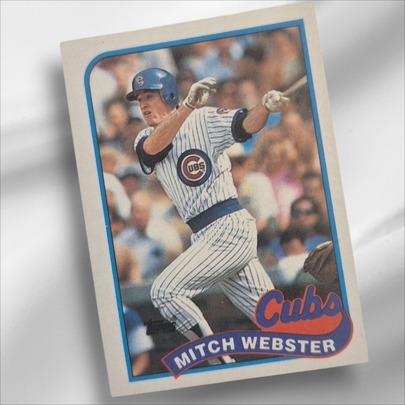Topps Trading Card - Mitch WEBSTER CHICAGO CUBS - Picture 1 of 1